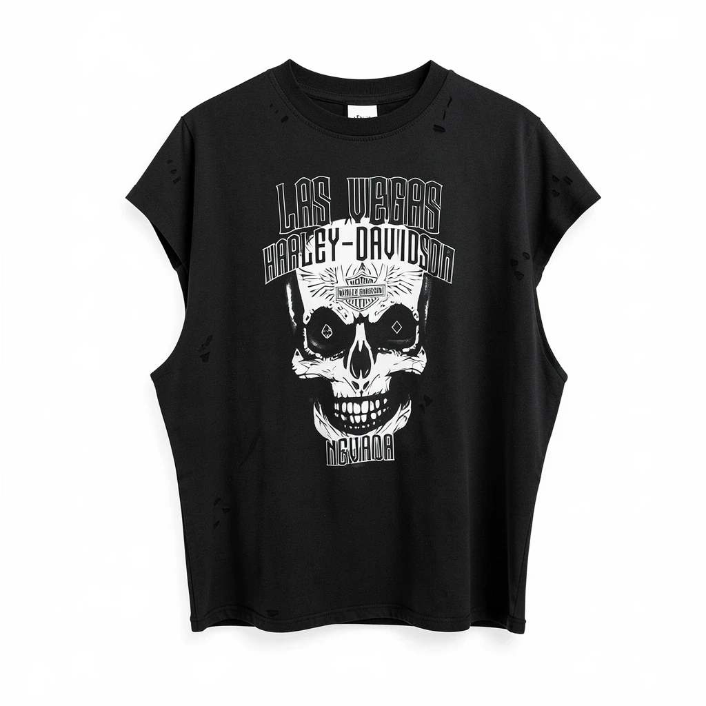 PULOVER Negro con diseño gráfico